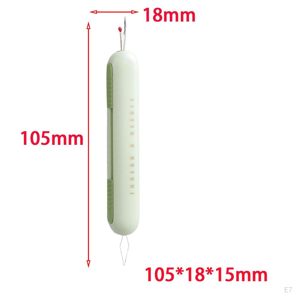 2 Automatic Thread Threader Sewing Undoer Device Portable Easy Clothing Remover for