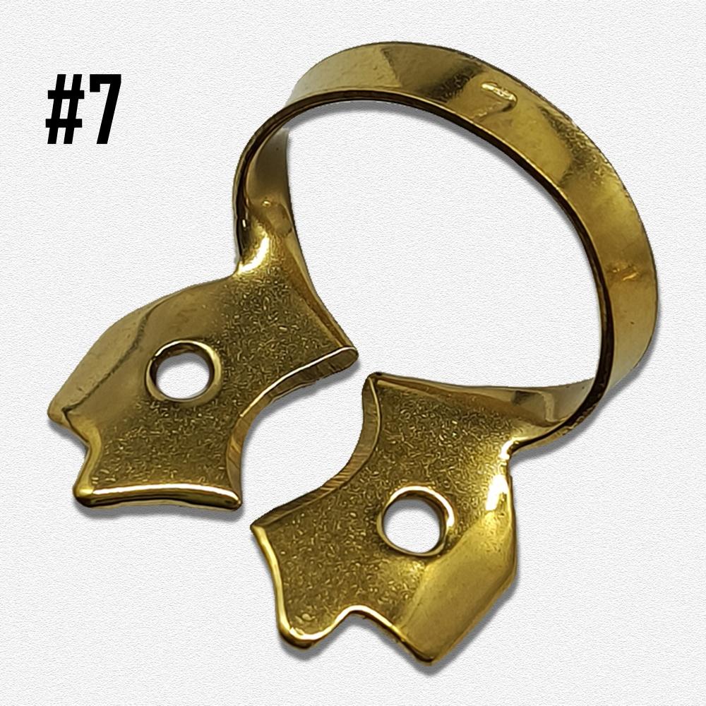 1 шт. Титановое покрытие, самые популярные стоматологические зажимы для плотин, резиновый барьерный зажим для реставрации зубов, резиновый материал из нержавеющей стали