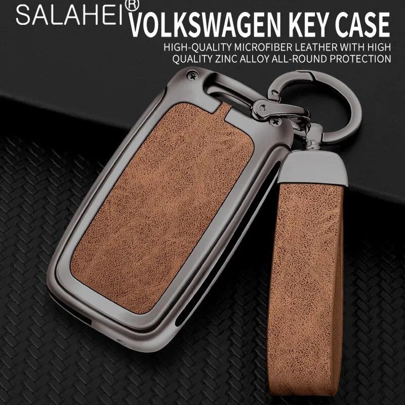 Чехол-держатель для ключей из цинкового сплава для VW Volkswagen Polo Tiguan Passat B5 B6 B7 Golf 4 5 6 MK6 Jetta Lavida, аксессуары