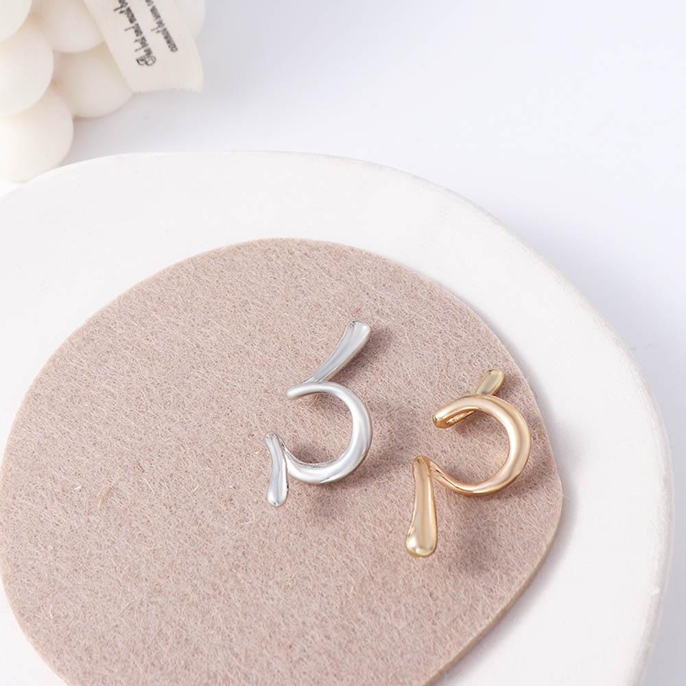 Женские геометрические серьги без пирсинга, серьги-каффы в форме змеи, клипсы на серьги