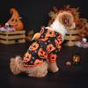 Fashion Cute Halloween Pet Clothes Cool Costume Cosplay Pet Clothing Soft Comfort Dog Cat Pumpkin Hoodie
