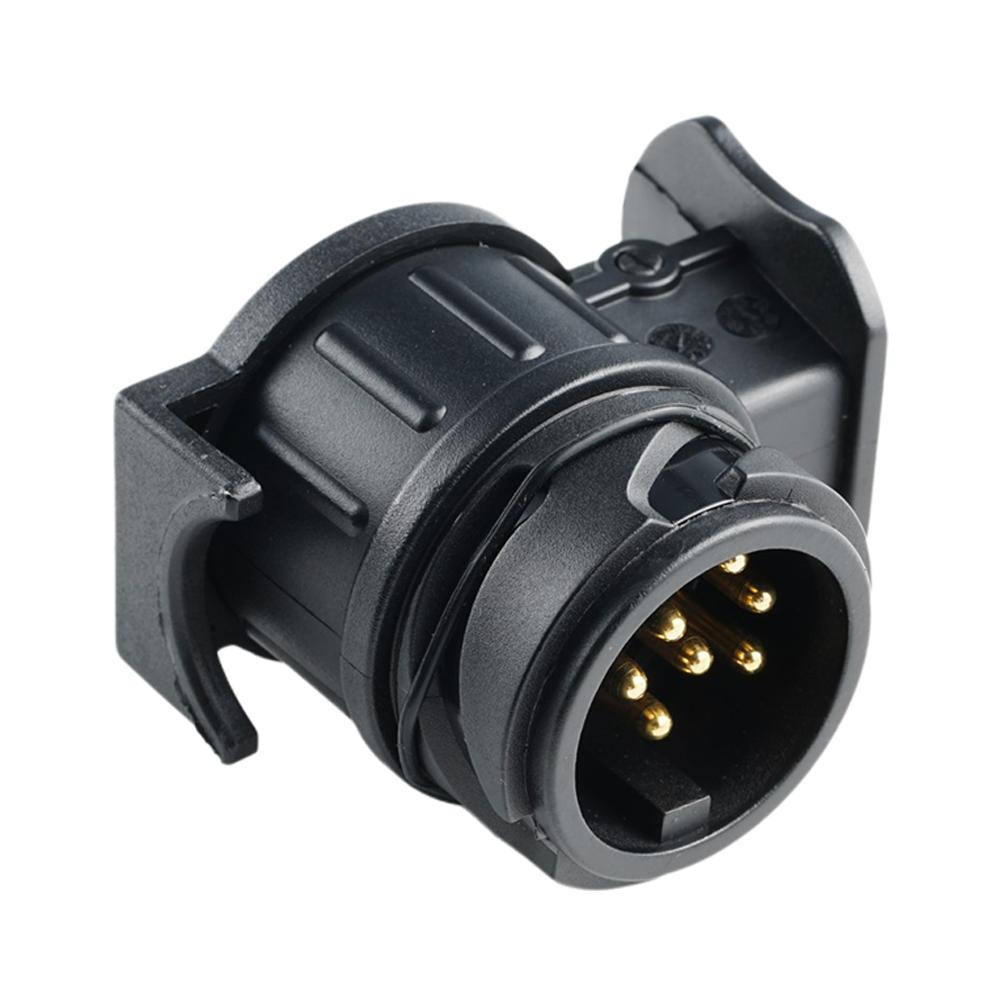 7 Pin To 13 Pin Plug Adapter Trailer Connector 12V Towbar Towing Waterproof Plugs Socket Adapter Car Truck Accessories