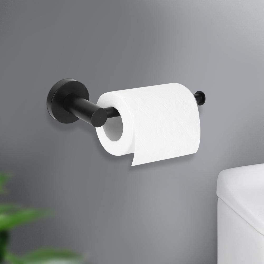 Vost Black Toilet Paper Holder