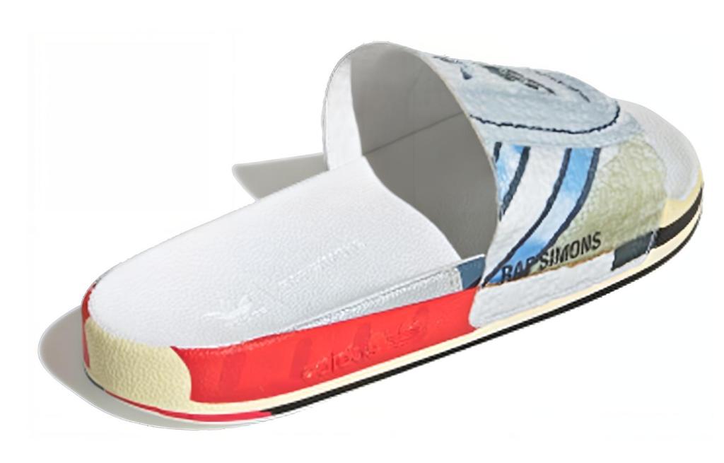 Шлепанцы Adilette Raf Simons x Adilette Micro Adidas Originals 'Trompe L'oeil' EE7955