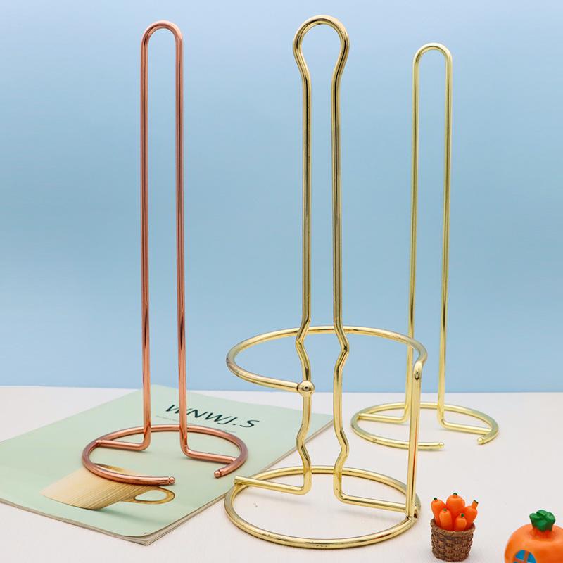 Скандинавская кухня Вертикальный держатель для салфеток - Безударный гальванизированный металлический стенд для салфеток