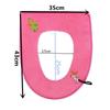 3 Pieces Suit Combination Toilet Seat Cushion Cover Four Seasons Bathroom Soft Toilet Seat Mat Accessories Bathroom Home
