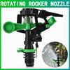 1/2" Rotating Rocker Nozzle 360 Degrees Rotary Jet Nozzle Garden Agricultural Irrigation Lawn Sprinklers for Garden Irrigation Tools