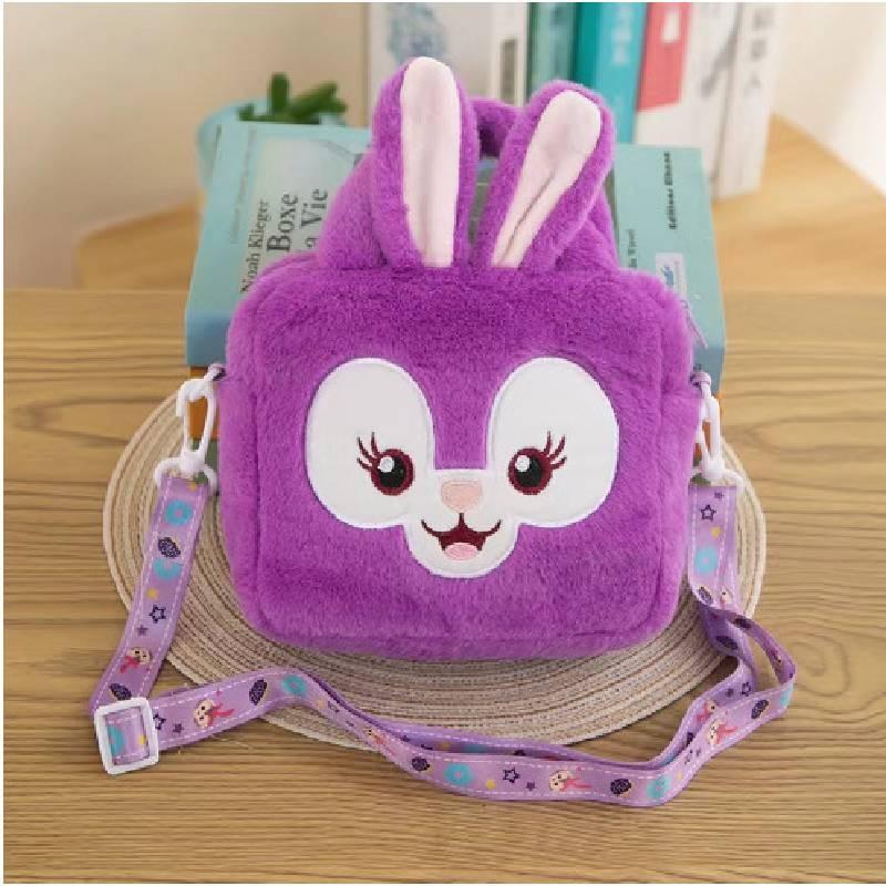 Очаровательная плюшевая ручная косметичка-кукла Sanrio Kuromi. Идеально подходит для детей и коллекционеров.