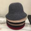 Wool Bucket Hat Autumn and Winter Women Double Brim Thermal Basin Hat Literary Fashion Gift Hat