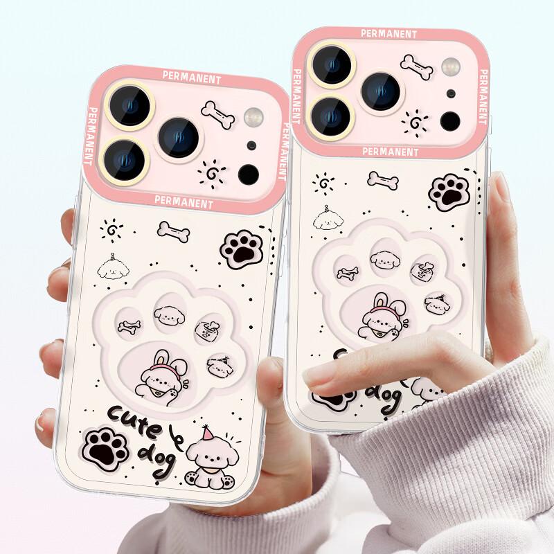 IPhone 17 Pro Max Case, Full Lens Protection, Transparent Soft, Silicone Shockproof, Cute Premium Design - Warm Claw Time