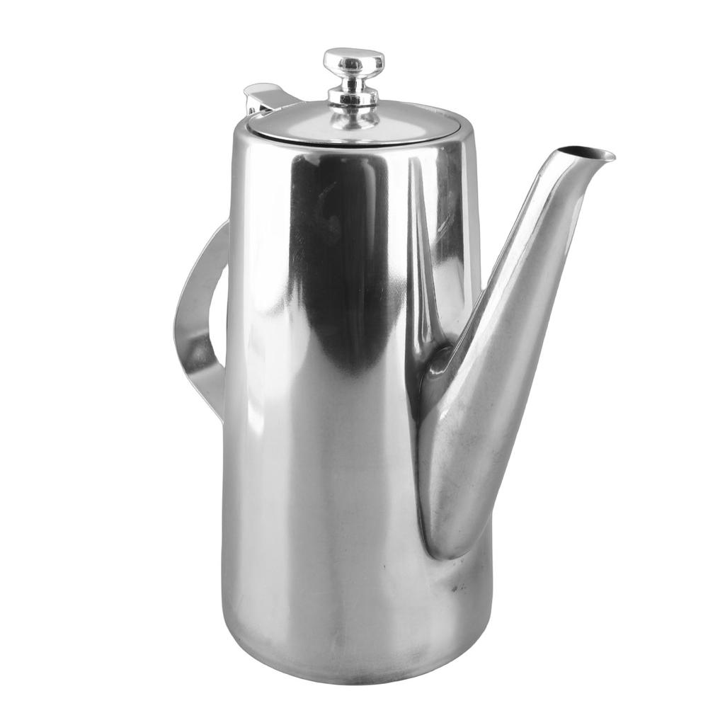 2 л Утолщенный чайник из нержавеющей стали Элегантный чайник для чая, кофе, воды для дома, ресторана #1