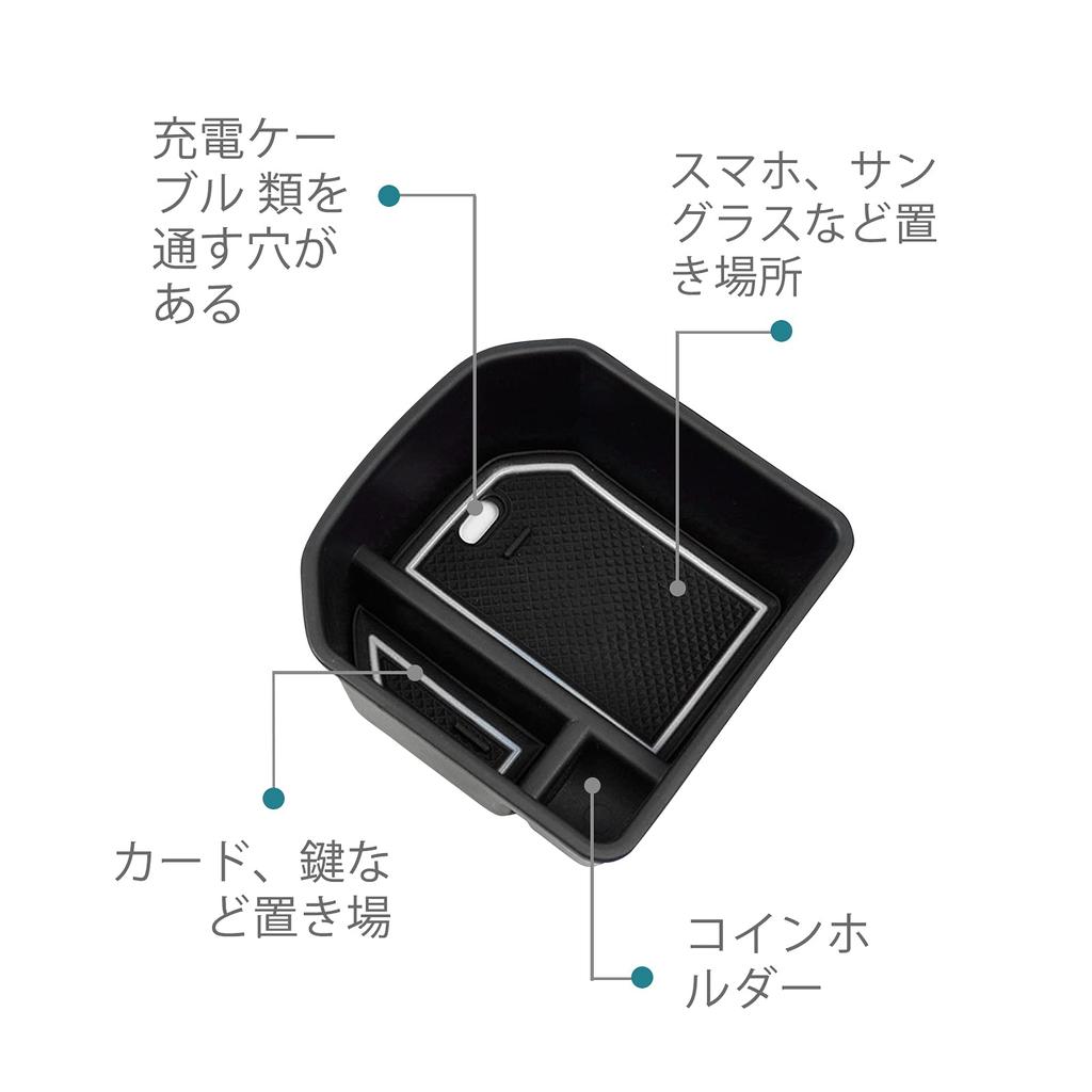 HUAHAO Консольный бокс для Volkswagen Центральная консоль для хранения в автомобиле VW ABS Зарядка Кастомные детали T-ROC, Консоль, Двухуровневое хранение, Бокс, Лоток, T-ROC
