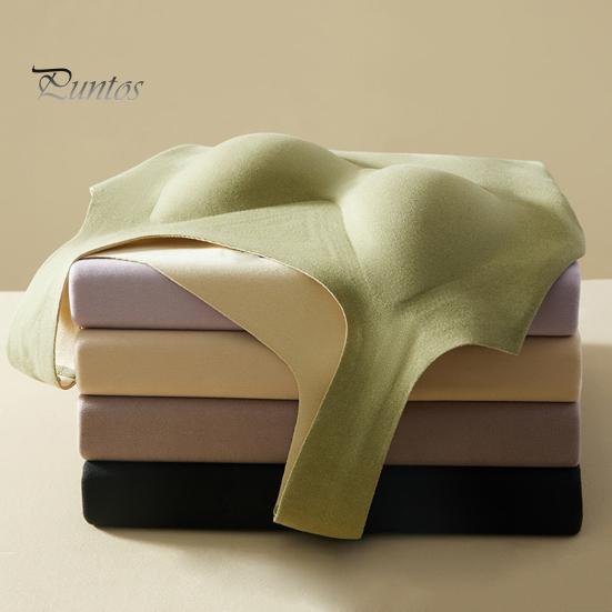 Зимний женский терможилет с нагрудными накладками, бесшовный бархатный, быстрая фиксация температуры, согревающий, квадратный вырез, облегающий, эластичный, без рукавов, внутренняя одежда