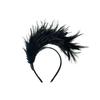 1PC Feather Headband Hair Accessories Performance Jewelry Flapper Headpiece Party Stage Vintage Women