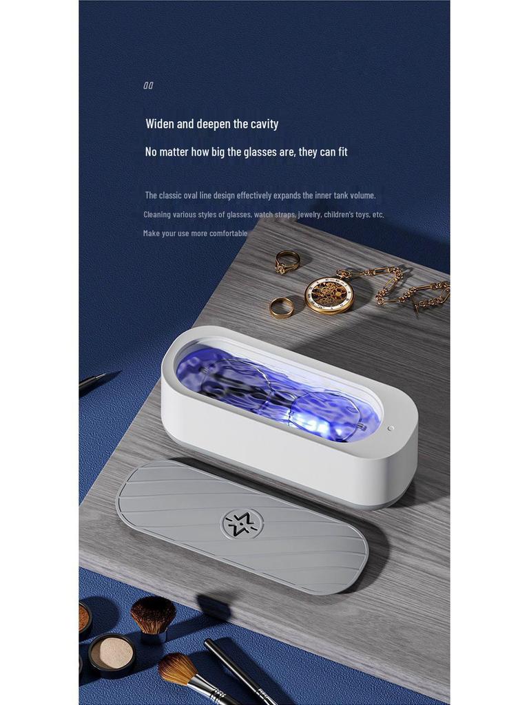 Портативная ультразвуковая мойка для очков и ювелирных изделий - Автоматическая, Мини, для домашнего использования