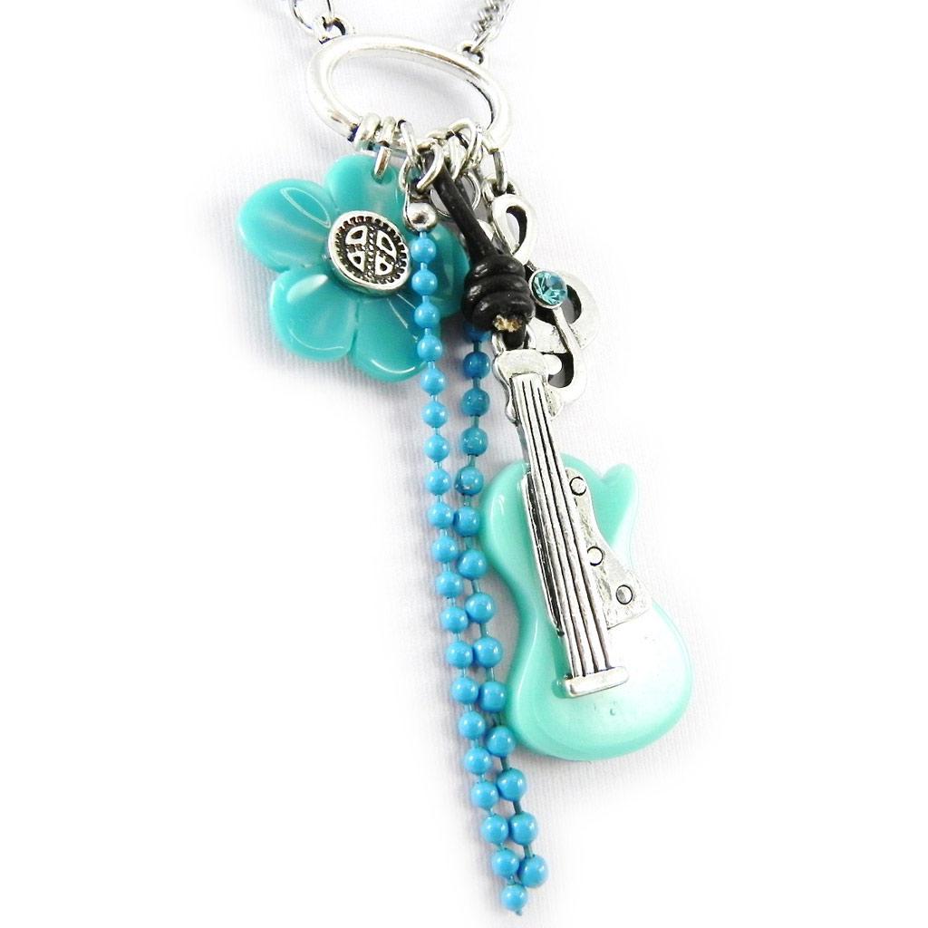 Les Trésors De Lily [H3497] — Дизайнерское колье «Богемное» с бирюзовым узором