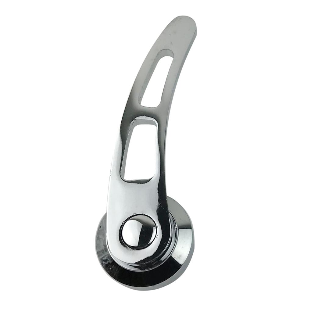 1 пара сменных дверных ручек для Hot Rod Kustom Chevy Ford Chrysler 4 1/4" комплект хромированных алюминиевых заготовок