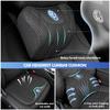 WET1 Car Headrest Lumbar Pillow Auto Neck Support Accessory For Volkswagen VW Scirocco Jetta Beetle Golf 4 5 6 Passat Polo B5