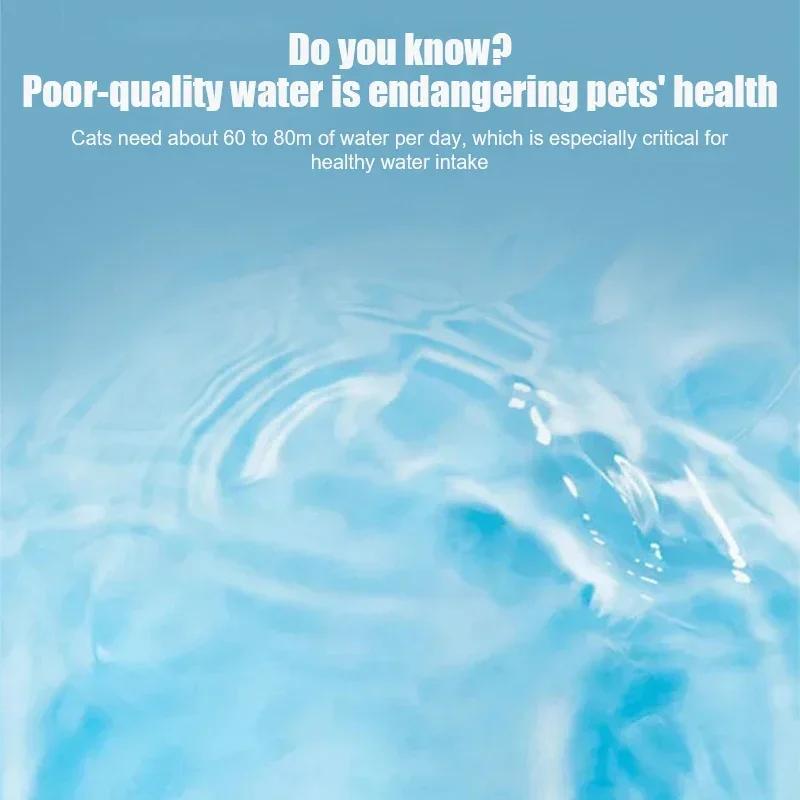 4 шт. Фильтр для фонтана для кошек, сменный фильтр для фонтана, диспенсер для воды для домашних животных, сменный фильтр для фонтана для кошек для домашних животных