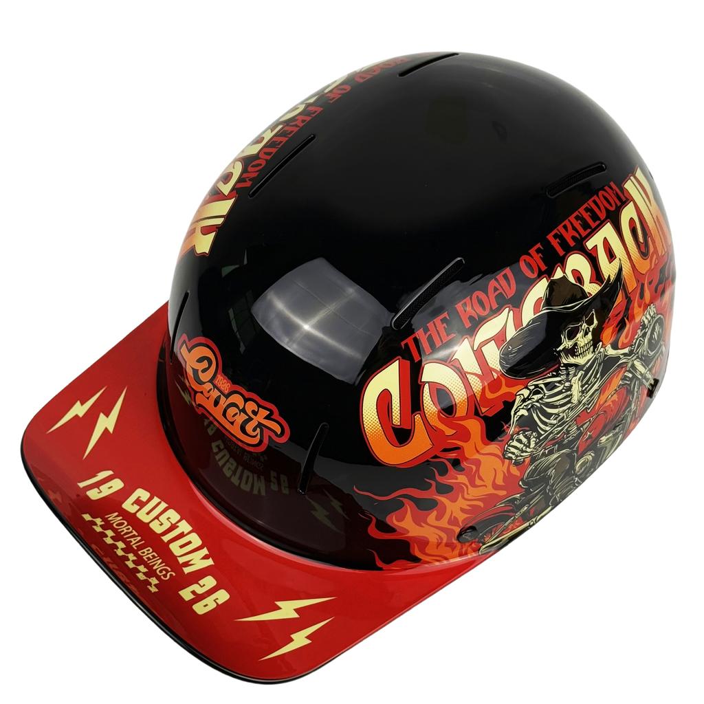 NEW Motorcycle Vintage Retro Helmets Baseball cap helmet Men Women Adult Scooter Half Face Vintage Summer Cap