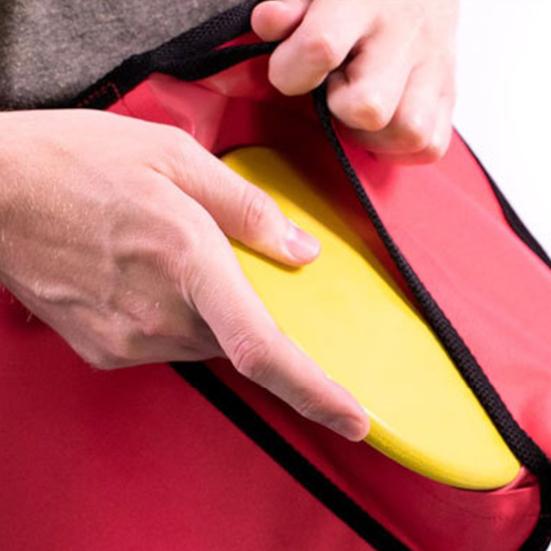 Сумка для хранения дисков, ткань Оксфорд, большая вместимость, регулируемый ремень, спортивная легкоатлетическая сумка для метания дисков, сумка через плечо