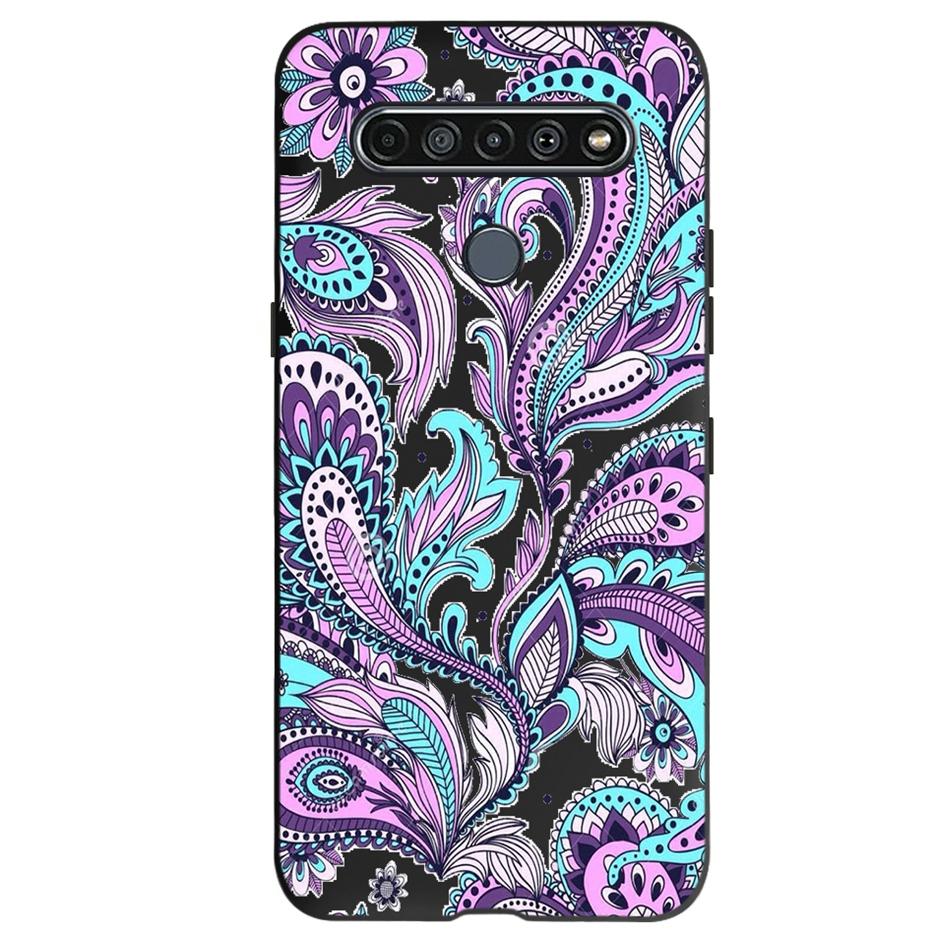 Чехол для LG K61 2020 Милый Кот Бабочка Мягкий Силиконовый Ударопрочный Чехол для Телефона Для LG K61 K 61 Fundas Case LGK61 Coque 6.53'' Shell