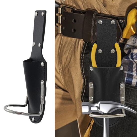 Сумка Ремень Держатель Молотка Прочная Конструкция Искусственная Кожа Пояс для Инструментов