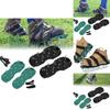 Ecofriendly Garden Planting Shoes With Plastic Material For Lawn Aeration And Gardening