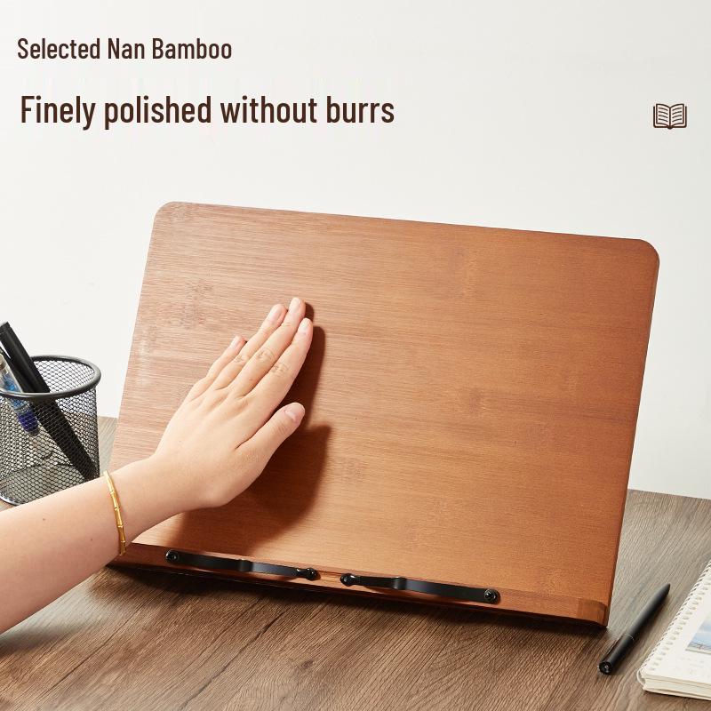 Бамбуковая подставка для чтения книг, каллиграфии и планшетов