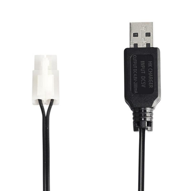 Зарядное устройство USB 4,8 В 200 мА со штекером-разъемом KET-2P для NiMH NiCD аккумуляторов для радиоуправляемых моделей и игрушек