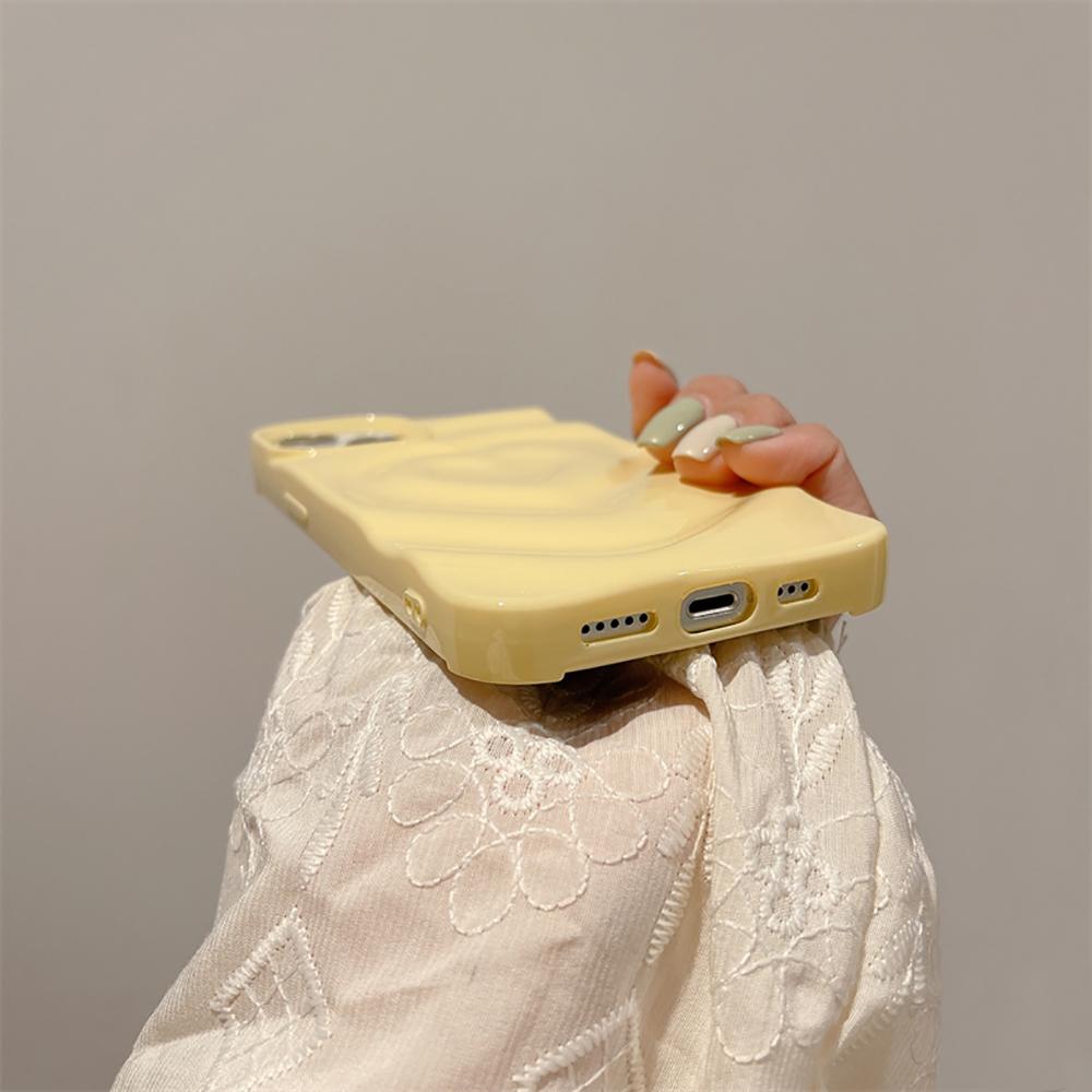 Противоударный чехол для телефона ярких цветов с 3d сердечком и любовью для Iphone 14 11 12 13 Pro Max, мягкая задняя крышка флуоресцентного цвета