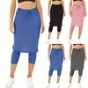 Women's Tennis Golf Skirts Workout Skirted Leggings Yoga Pants With Skirts Skorts Pockets