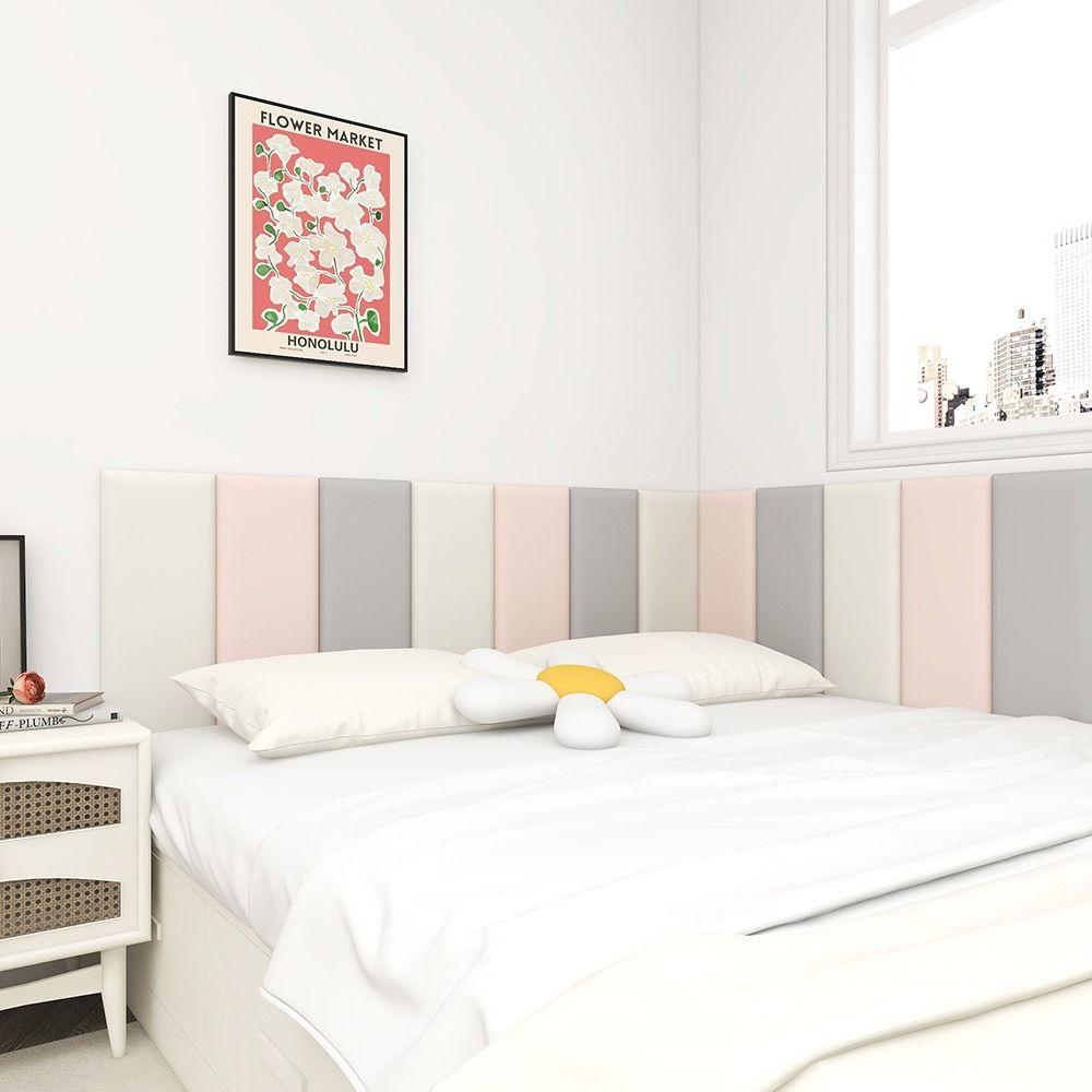 Waterproof Back Wall Mat Anti-collision Wall Decal Thicken Tatami Furniture Room TV