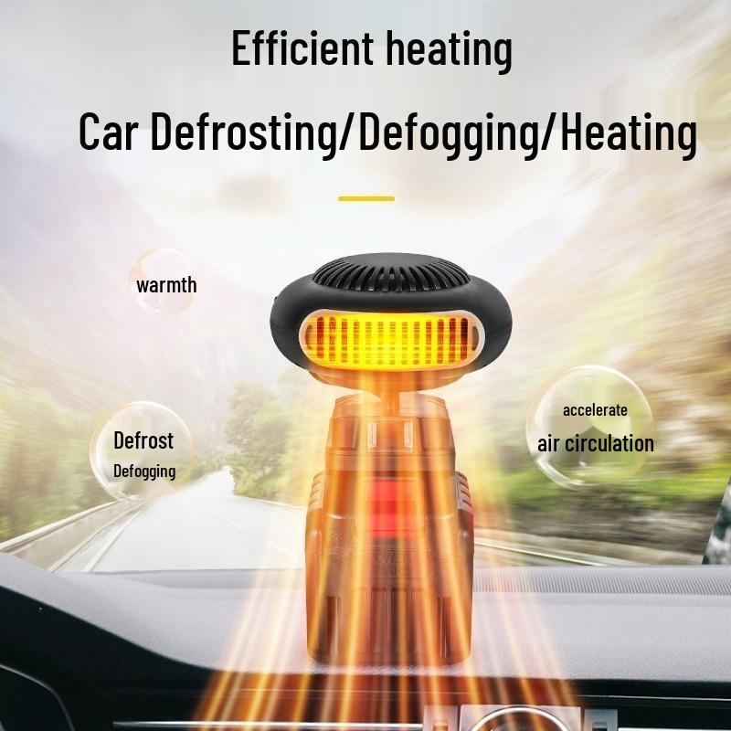 Беспроводной перезаряжаемый вентиляторный обогреватель: Литиевая батарея, Для использования на улице, Грелка для рук, Размораживатель автомобильного стекла.