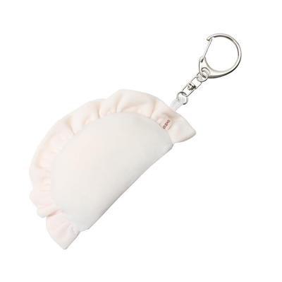 AS KNOW AS plus (ASKNOW AS PLUS) ZY8615 OISHI Брелок-подвеска, Гёдза (Клецки) F, Плюшевая игрушка японской еды, Милый подарок, Гёдза, Слоновая кость