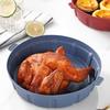 Silicone Air Fryer Basket Liner Air Fryer Silicone Liner Non-stick Silicone Air Fryer Liner Set Reusable Square Pot Oven