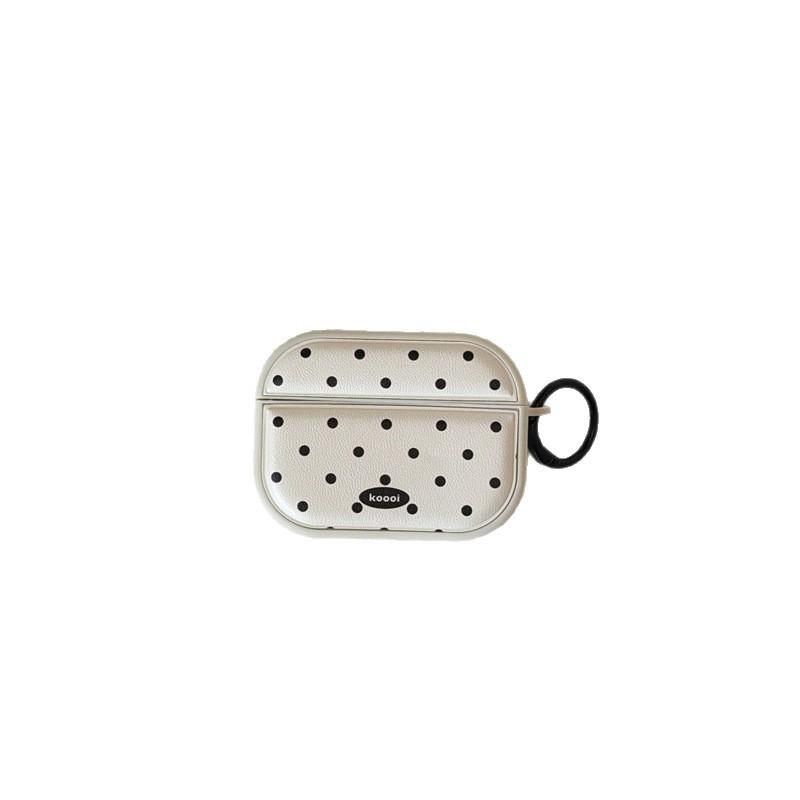 Simple black and white polka dots for AirPods 1 generation protective cover for AirPods 1 generation earphone cover Pro1 generation