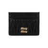 Miu Miu 5mc076 Afpp F0002 Materasse Nappa Card Holder