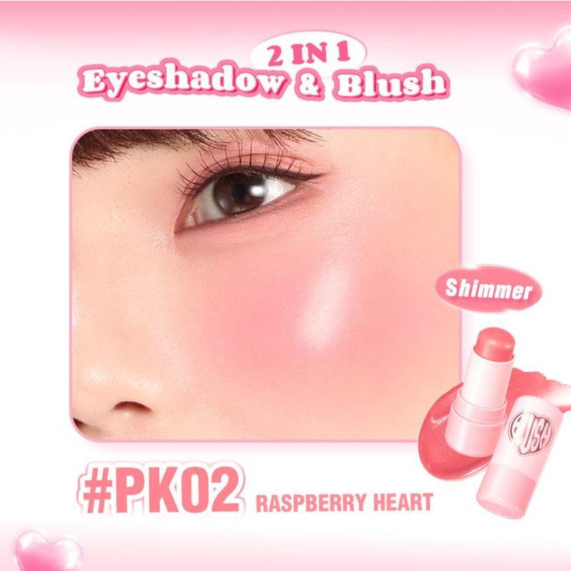 PINKFLASH - Многофункциональный водянистый стик-румяна - 6 цветов