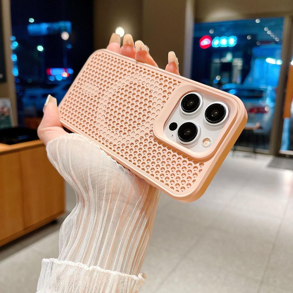 For Apple 17promax Magnetic Phone Case for IPhone 16 Breathable Heat Dissipation 14 Full Package Anti Drop 15 Protective Cover