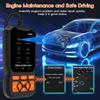 OBD2 Диагностический инструмент, OBDII EOBD Сканер кодов неисправностей автомобиля, Проверка индикатора "Check Engine", Диагностический инструмент с поддержкой протоколов OBD Code CAN