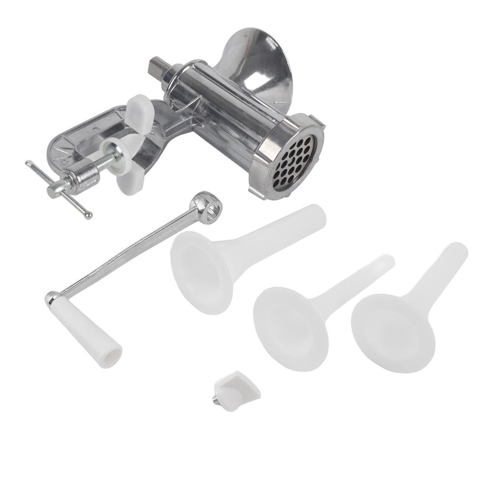 Meat Grinder Multifunctional Large Heavy Duty Home Aluminum Alloy Manual Meat Grinder Hand Crank