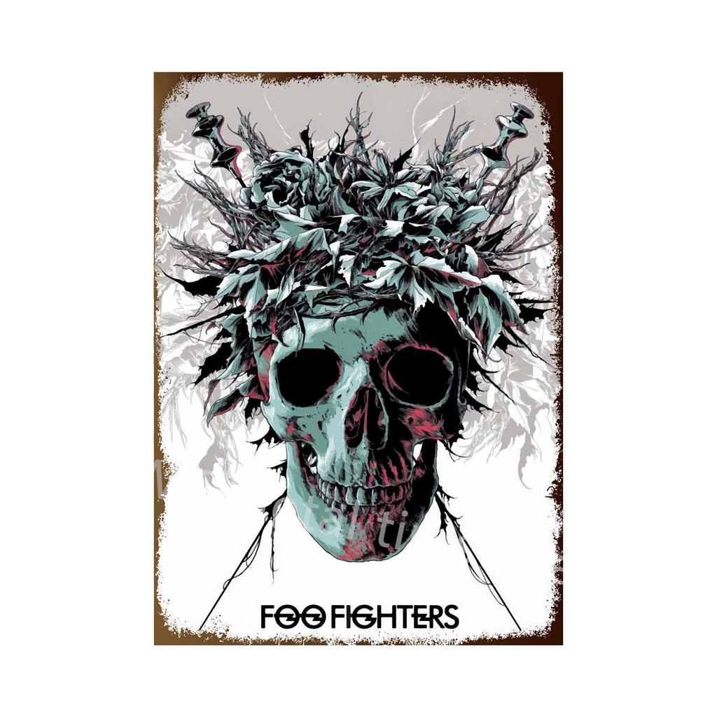 Ретро-плакат музыкальной группы, металлическая табличка, жестяная табличка, винтажная рок-н-ролльная тарелка для домашнего бара, декоративные наклейки, декор стен гостиной