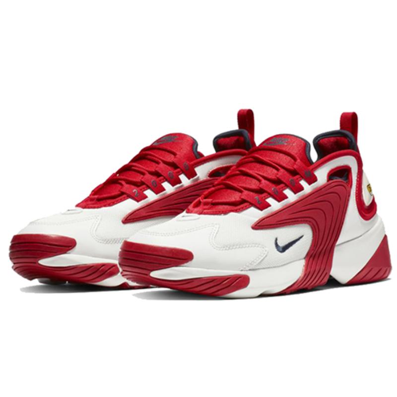 Nike Кроссовки Zoom 2K Off White University Red повседневные Ao0269-102