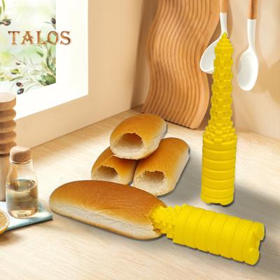 Дрель для булочек для хот-догов, предотвращающая утечку, создатель отверстий для булочек для колбасы, легко очищаемые принадлежности для выпечки, принадлежности для барбекю, гриля, домашней кухни, пекарни