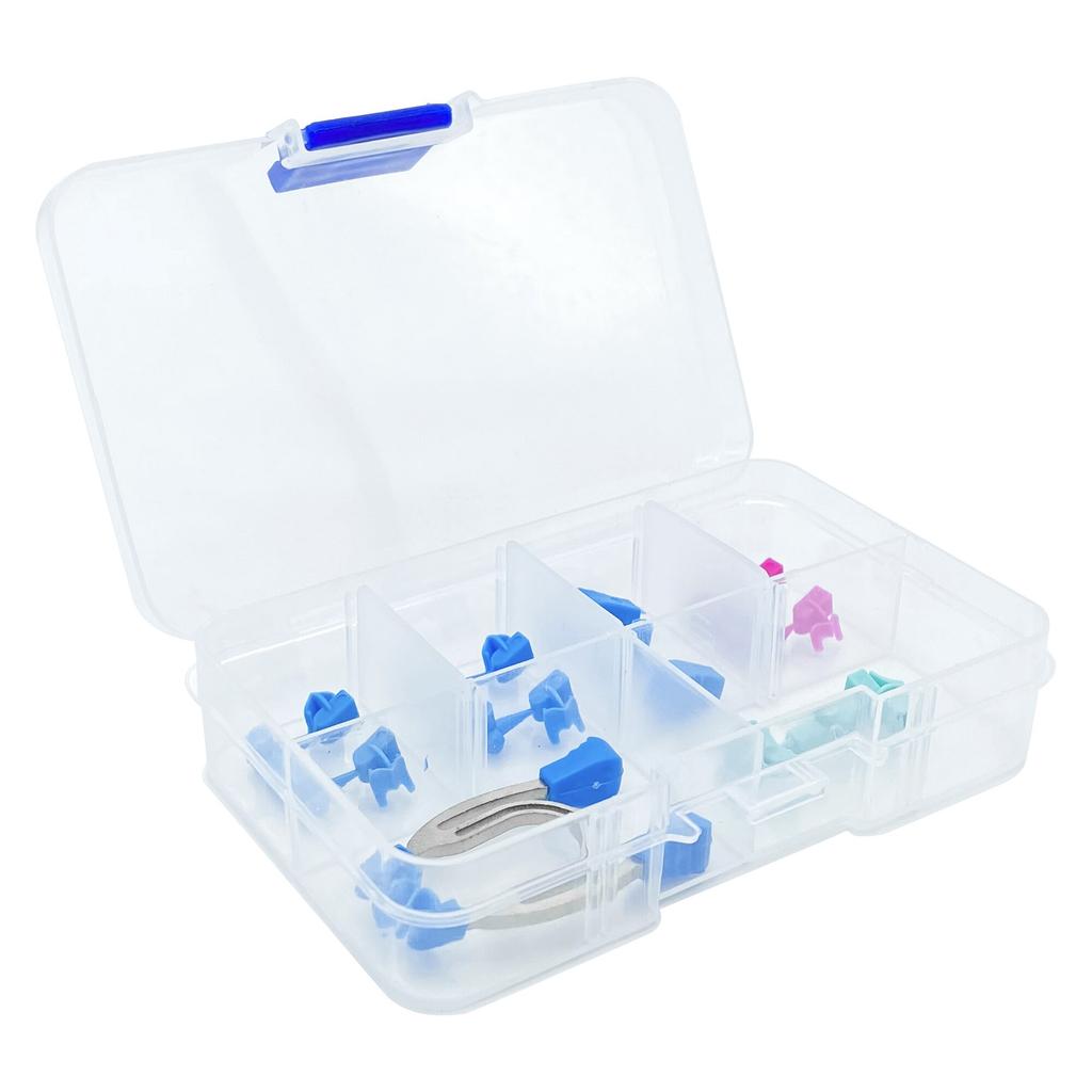 Стоматологические матрицы, секционные контурные матрицы, зажимы, клинья, металлические пружины