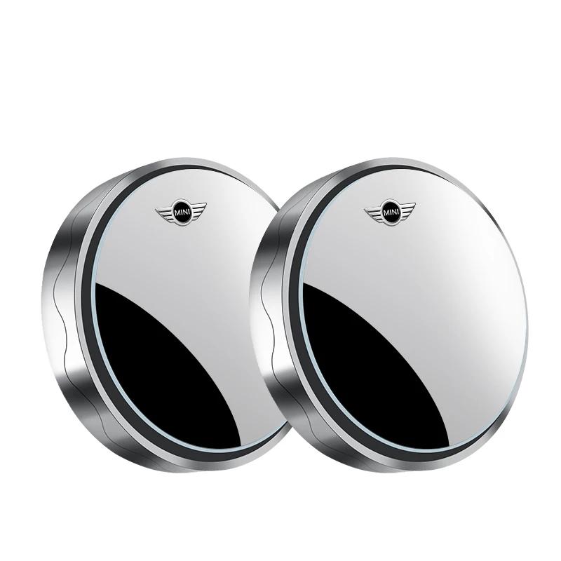 2Pcs Car Blind Spot Rear View Mirror Wide Angle 360 Degree Adjustable for BMW MINI WORKS One Cooper JCW R60 R59 R58 R57 R56 R55