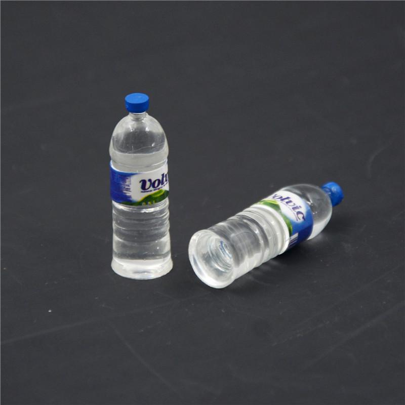2Pcs Bottle Water Drinking Miniature Dollhouse 1:12 Toys Accessory Collection