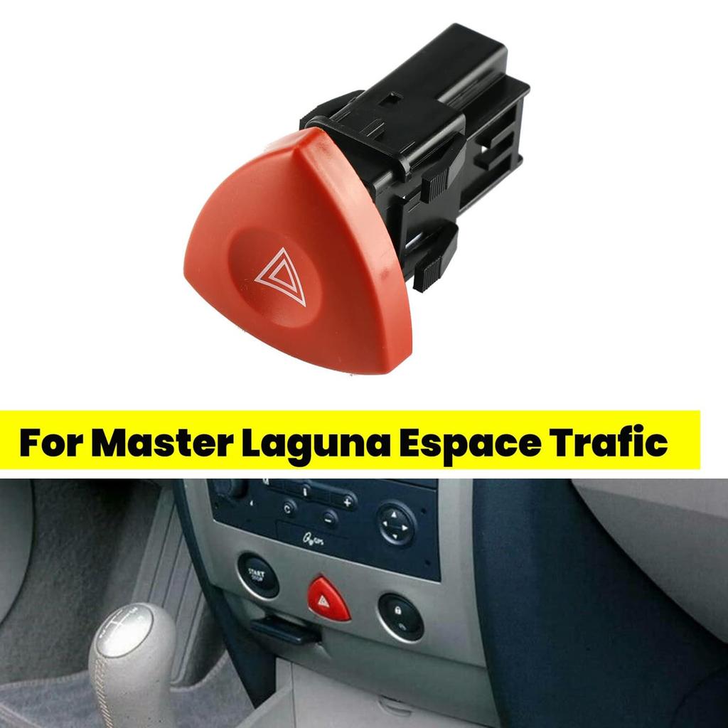 Hazard Signal Switch Warning Light Switch for Renault Espace MK