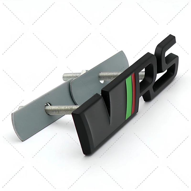 Индивидуальная металлическая наклейка на автомобиль VRS для Skoda Octavia/Fabia